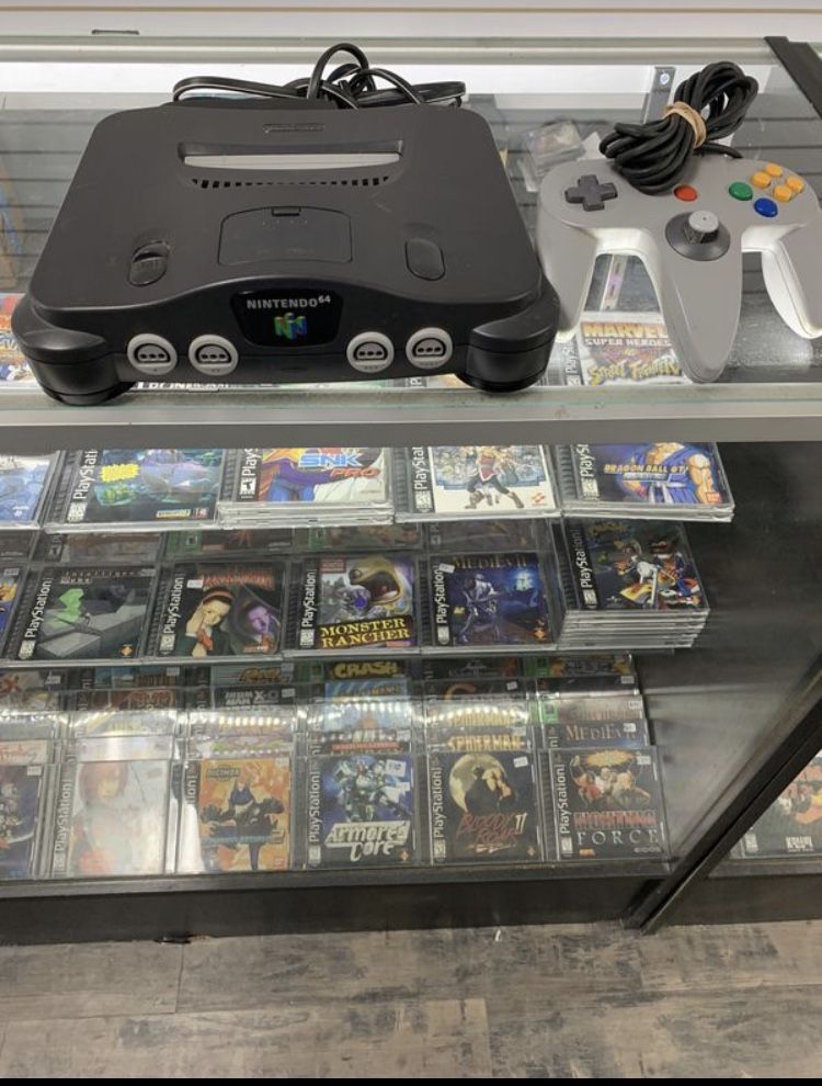Nintendo 64 Complete $100 Gamehogs 11am 7pm