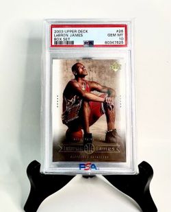 2003 Upper Deck LeBron James Box Set #26 - PSA 10