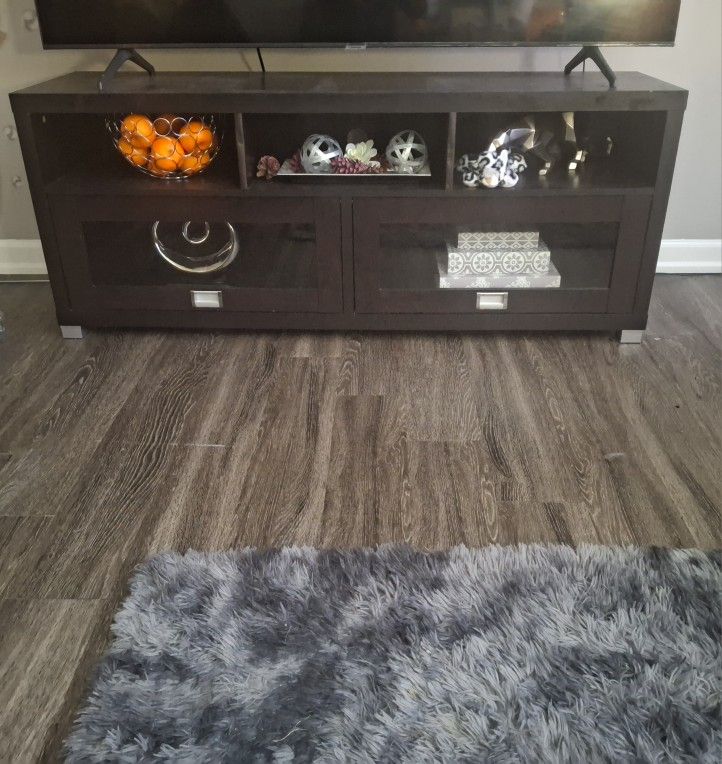 Walnut TV Console