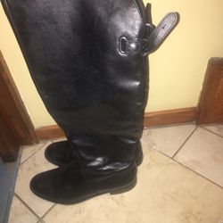 Coach Leather Boots Size 6 