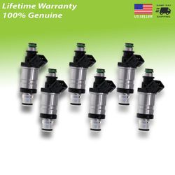 X6 Fuel Injectors OEM Keihin for 1998-2002 HONDA ACCORD 3.0L V6 #1