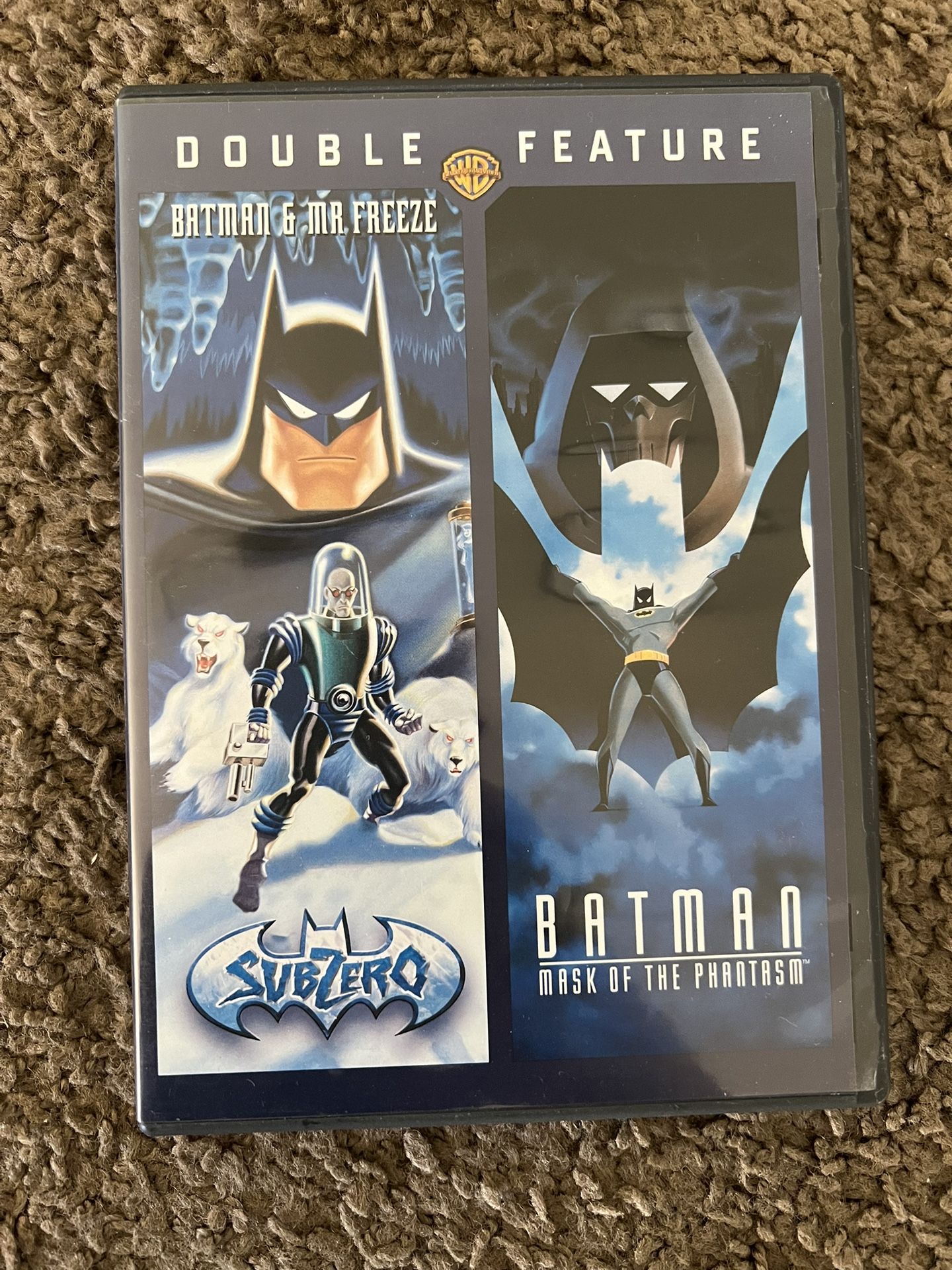 Batman Double Feature DVD Subzero and Mask Of The Phantasm
