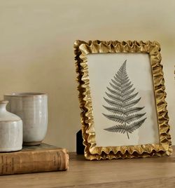 Gold Matte Picture Frame - Set of 3