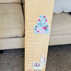 Boho children hight ruler