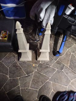 Pair of Decorative Obelisk Finials