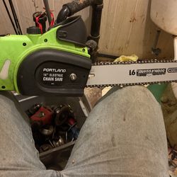 Portland 14 Inch Electric Chainsaw