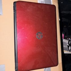 Red HP 15-F272WM Laptop 15.6" (500GB HDD, 4GB RAM) Windows 10 DVD + CHARGER