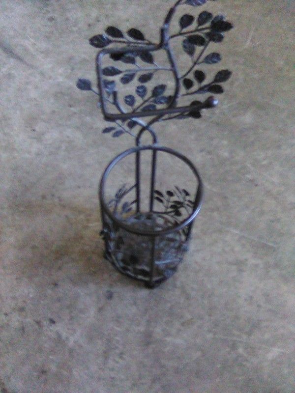 Bathroom Can With Toilet Paper Holder Attached Metal