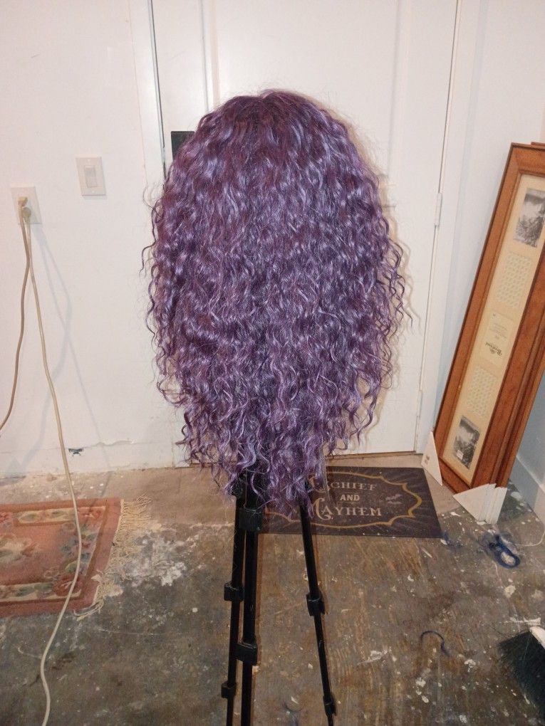 Purple Wig