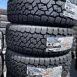 New Toyo 225/60R17 Open Country ATIII Tires