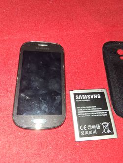 Vintage Samsung Android Smartphone with Battery