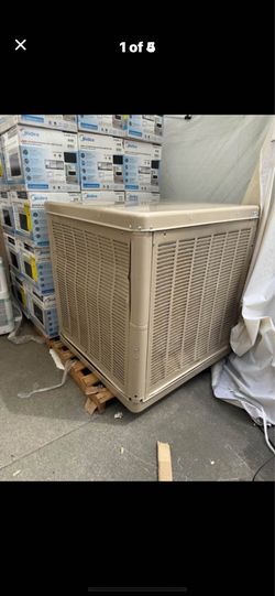6500 CFM Down- Draft Roof Evaporative Cooler for 2400 sq. ft. (Motor Not Included)