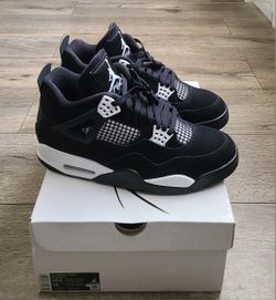 White Thunder Jordan 4 Sz10.5