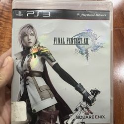 PS3 Video Game Final Fantasy XIII