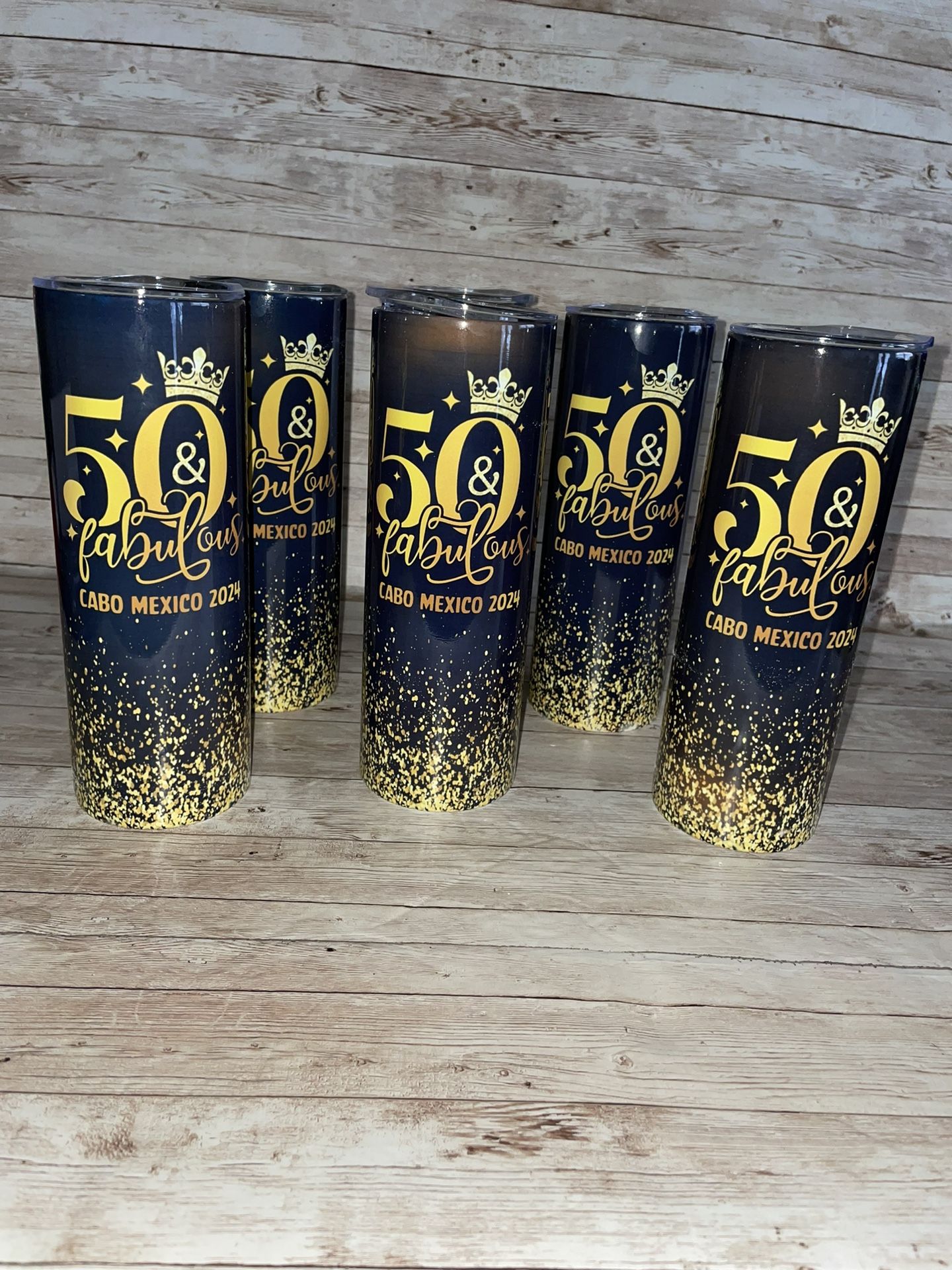 50 And Fabulous Tumblers