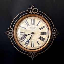 Sterling And Noble Wall Clock Mfg No 9