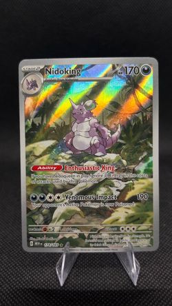 Nidoking 174/165 Holo Rare Pokémon 151