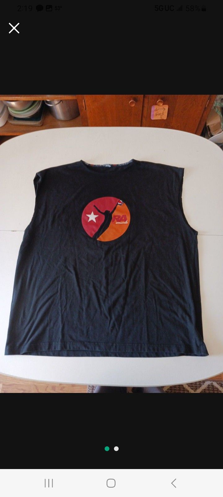 Run Atheletics Sleeveless T-shirt