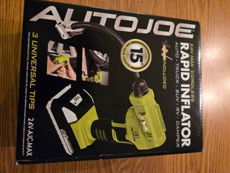 Cordless power rapid inflator brand new..