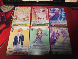 Colorful stage / rent a girlfriend / riddle joker Weiss Schwarz and Weiss Schwarz Rose anime cards