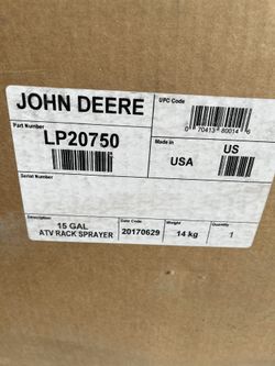 John Deere Sprayer