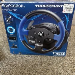 PS4 T150 Force Feedback Steering Wheel 