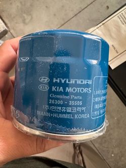 Hyundai Genuine Oil Filter