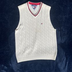 Men’s Ricecorn V-Neck Cotton Sweater Vest 