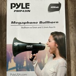 Pyle  Megaphone Bullhorn