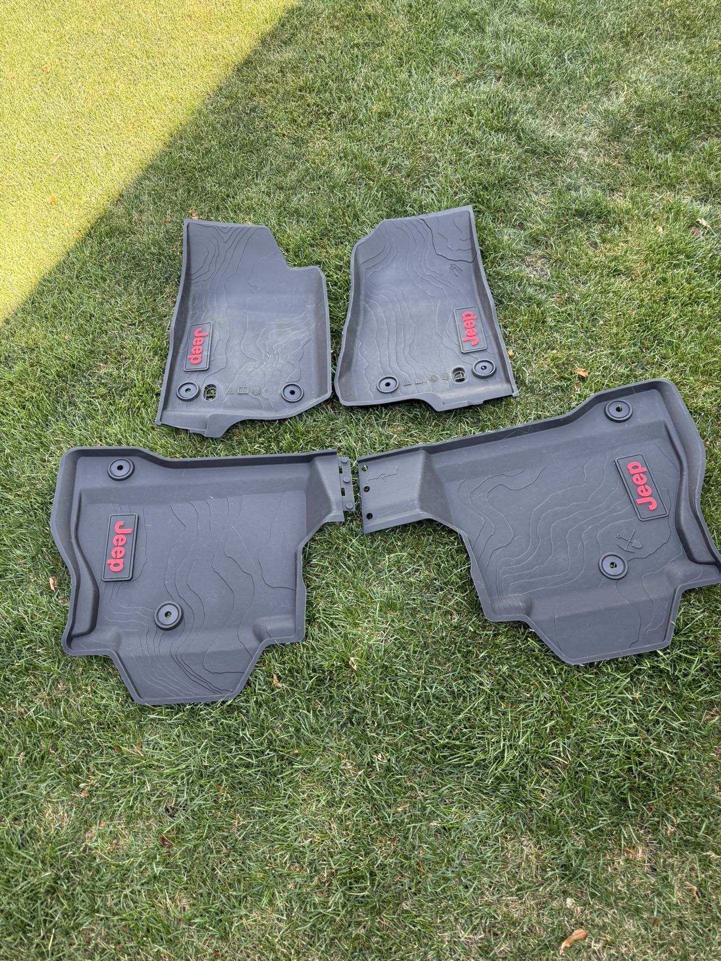 Mopar Jeep Rubber Mats