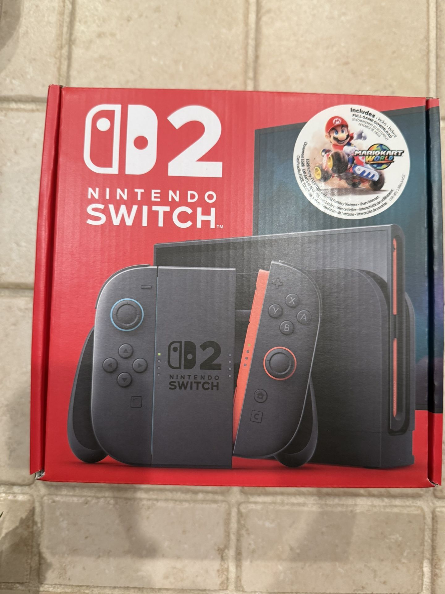 New Nintendo Switch 2 With Mario Kart