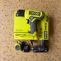 RYOBI ONE+ 18V Cordless 3/8 in. Drill/Driver Kit with Compact Battery and Charger