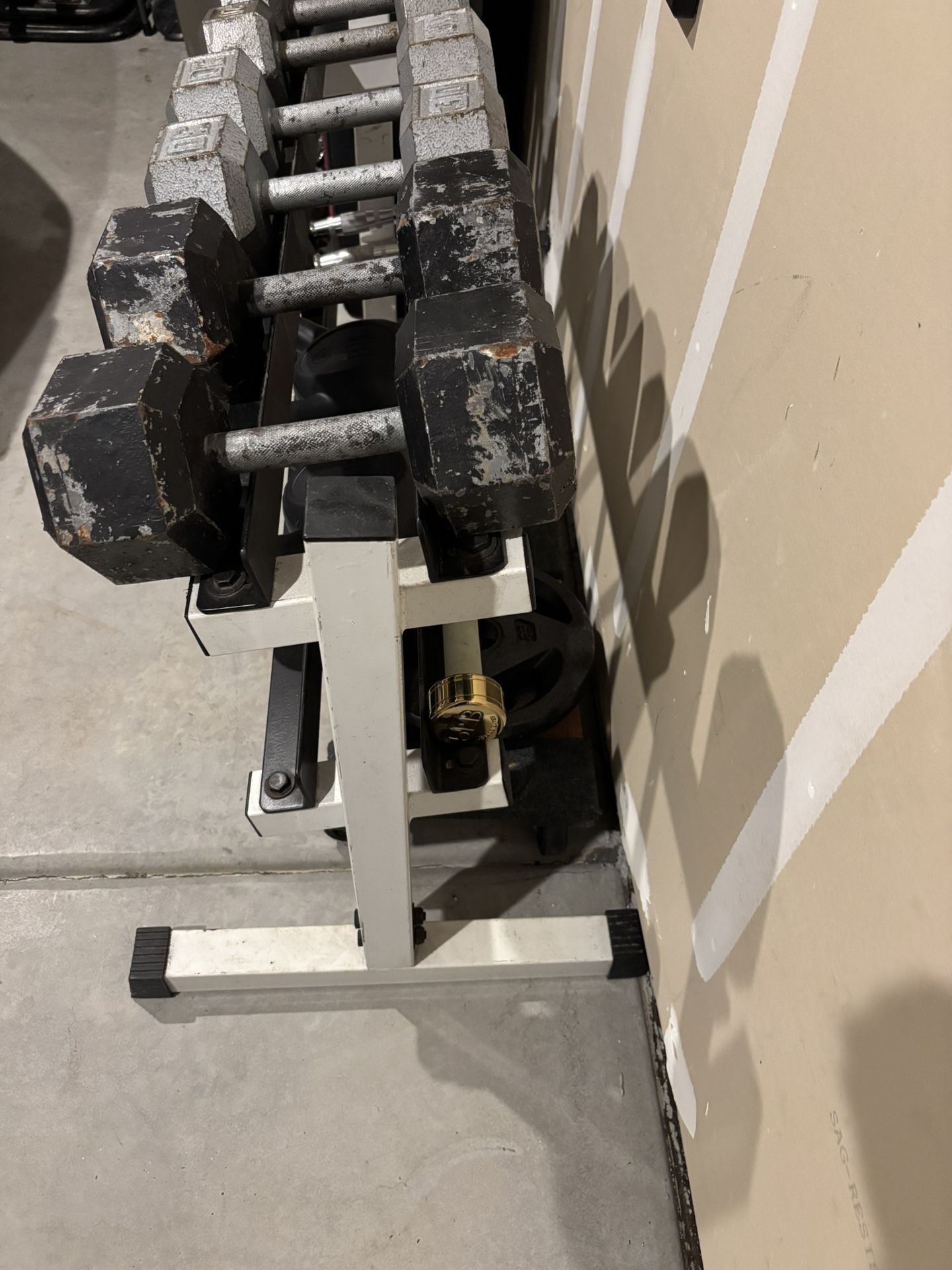 Barbell Cast Iron Hex Dumbbell