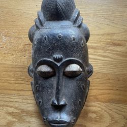 African Face Mask Hand Carving L:12