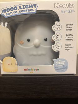 MOOD LIGHT PAT-TO-CONTROL "HOOTIE" by MIMICOCO