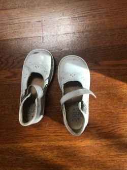 Mexican Mary Jane white shoes