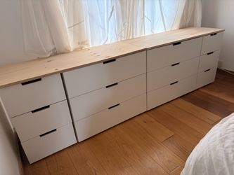 IKEA Nordli Dresser / Cabinet Drawers