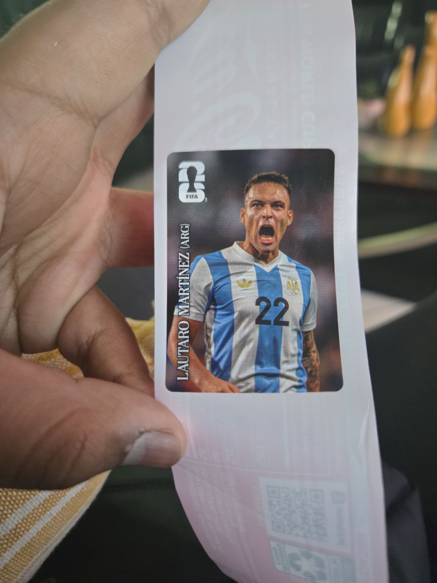 World cup sticker