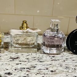 4 Designer Perfume lot