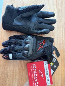 Alpine stars street bike gloves