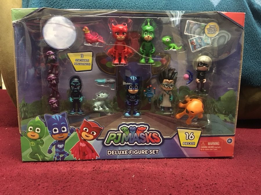 Pj Mask deluxe figure set 16 pieces