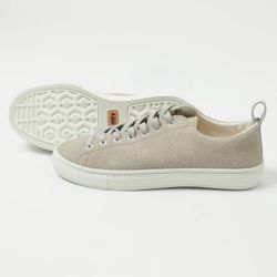 Buddy Bull Terrier Low Chubby Sneaker - Grey Suede