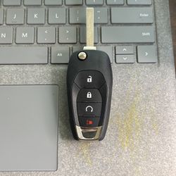 For Chevrolet Cruze 2019 Smart Flip Keyless Remote Key Fob LXP-T004 