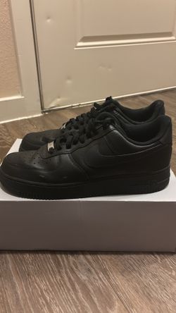 Black AirForce 1 Size 11