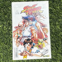 Street Fighter 6 capcom story signed Sui-Chong image 2004 Comic Book exclusive
