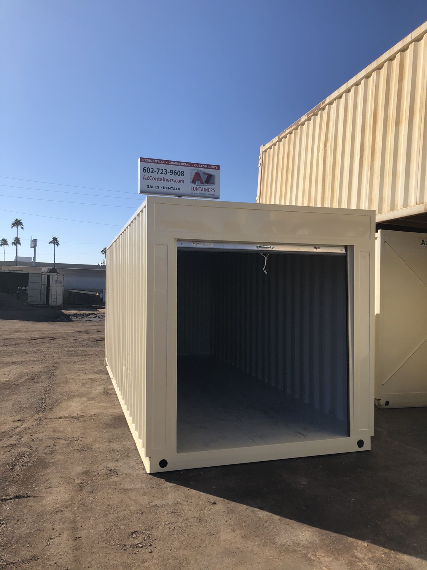 LOCAL 8x20 std cargo shipping container connex A grade cargo worthy GUARANTEED wind and water tight