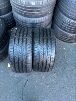 Tengo 2 llantas en muy buenas condiciones marca ROAD HUGGER 245/40 ZR 17 instaladas y balanceadas por el mismo precio $130