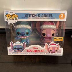 STITCH & ANGEL 2PACK HT EXCLUSIVE FUNKO POP