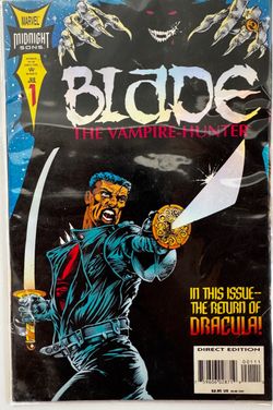 Blade The Vampire-Hunter #1 Marvel Comic