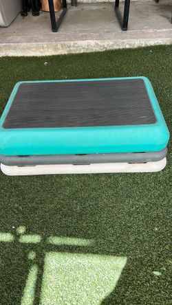 Aerobic Step Platform with Risers
